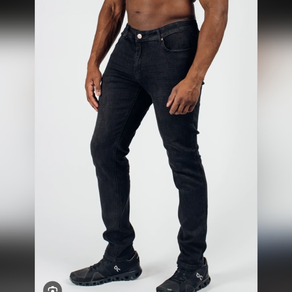 Barbell Apparel Slim Fit Stretch Jeans 34x32.5"